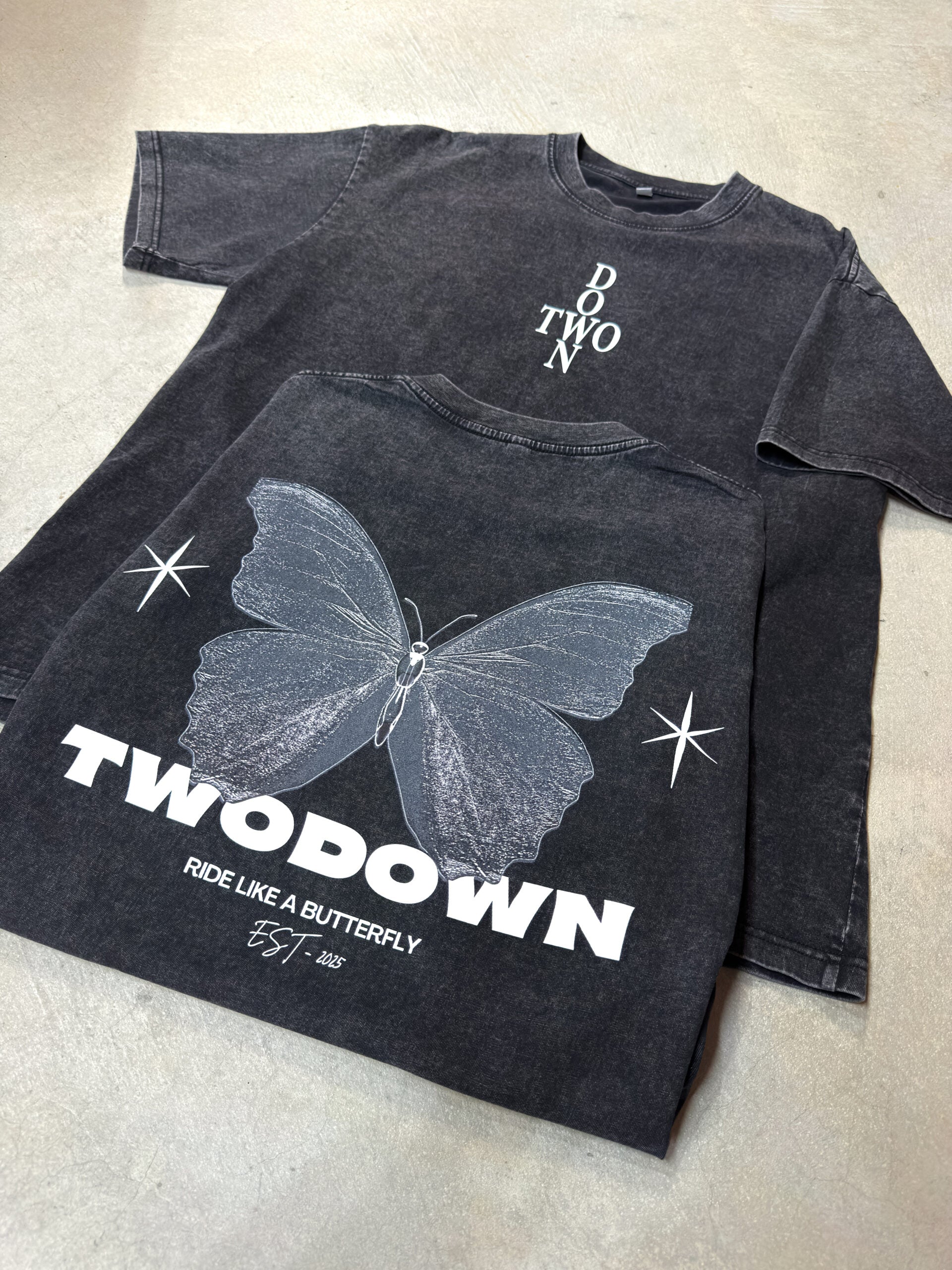 Two Down Monarch Shirt detail