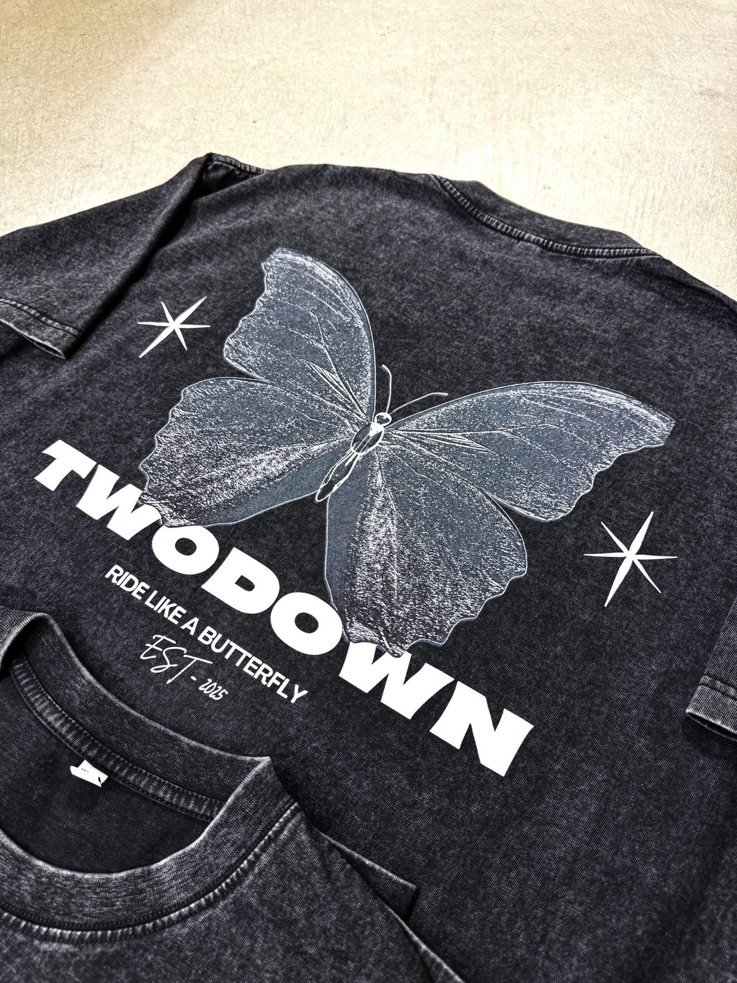 Two Down Monarch Shirt detail